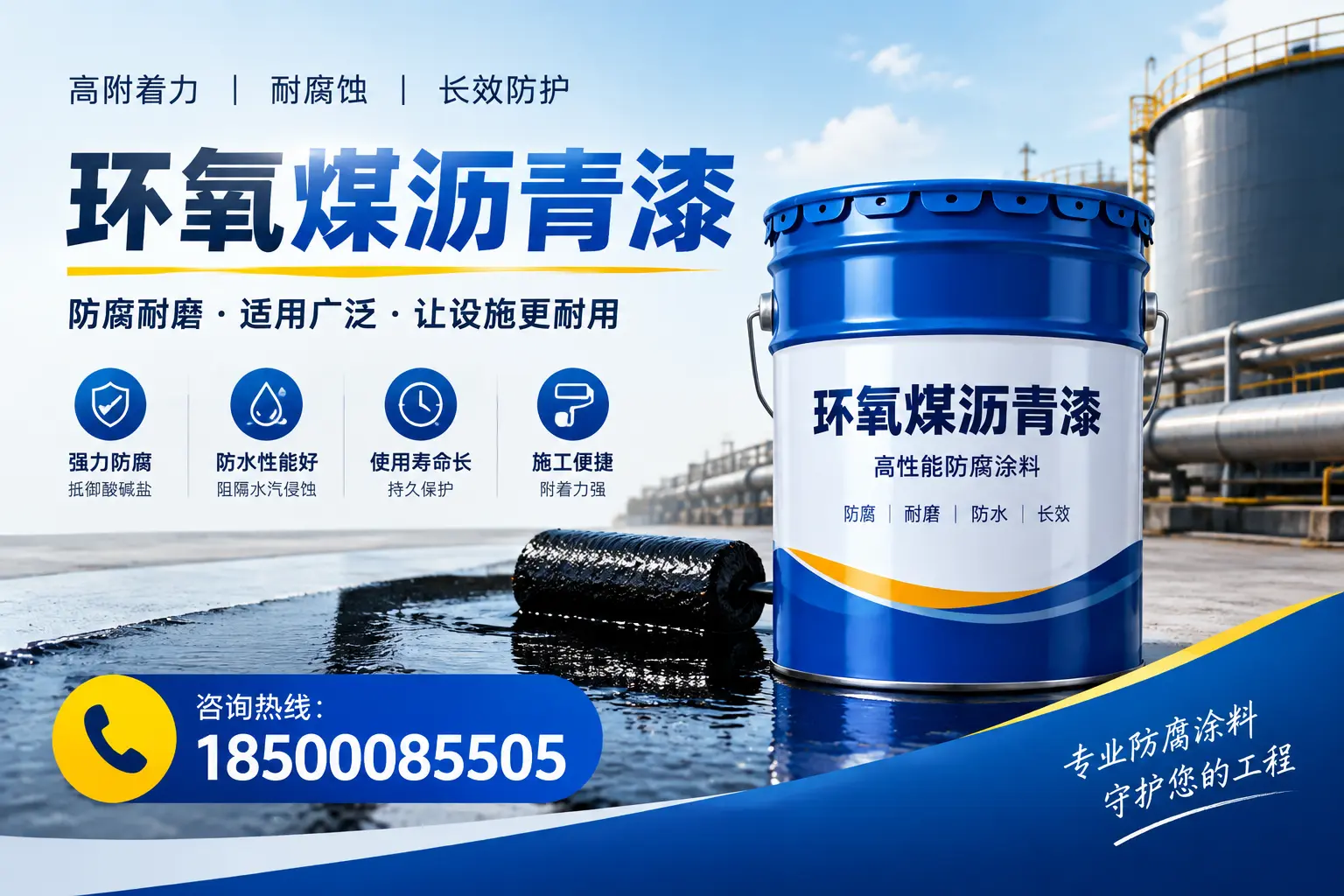 环氧煤沥青漆与其他涂料的对比分析，助力嘉峪关企业决策